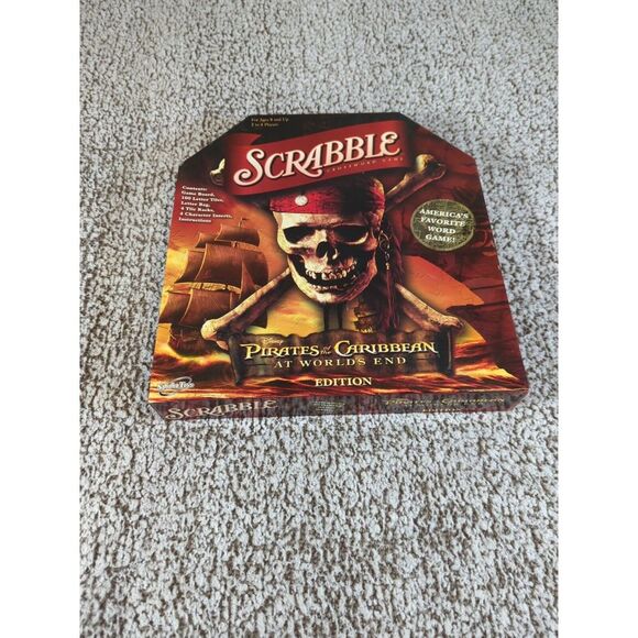 Hasbro Other - Scrabble Pirates of the Caribbean Game by Hasbro Complete in Great Cond 2007